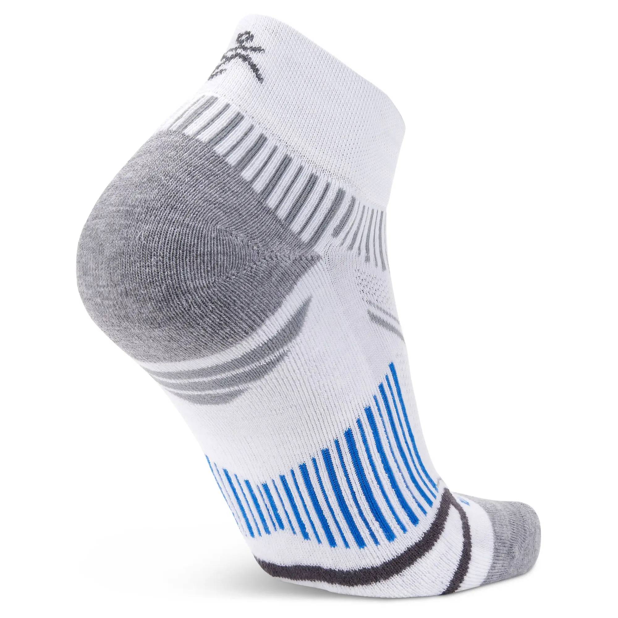 Enduro Quarter Running Socks, White
