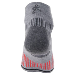 Enduro Quarter Running Socks, Midgrey