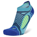 Ultralight No-Show Running Socks, Blue Radiance