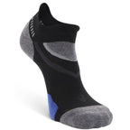 UltraGlide Running Socks, Black/Grey