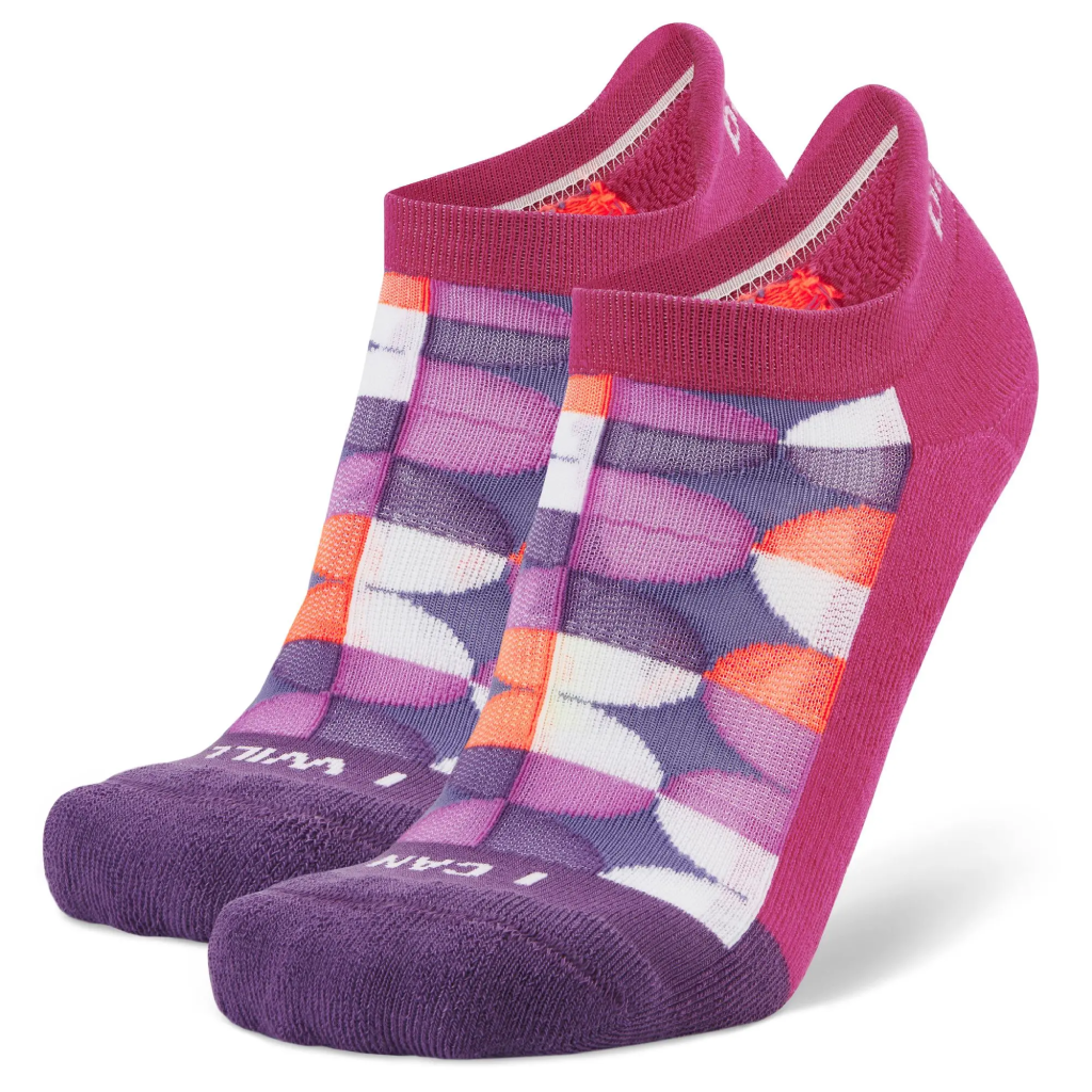 Grit & Grace "I Can I Will" No-Show Running Socks Main image