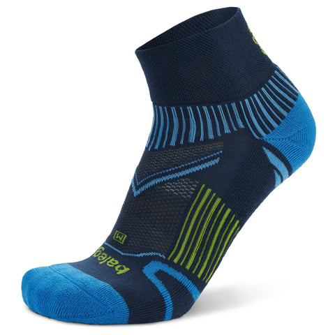 Enduro Quarter Running Socks, Legion Blue