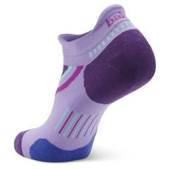 UltraGlide Running Socks, Lavender/Charged Purple