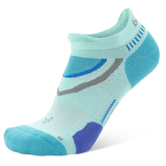 UltraGlide Running Socks, Light Aqua/Lake Blue