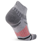 Enduro Quarter Running Socks, Midgrey