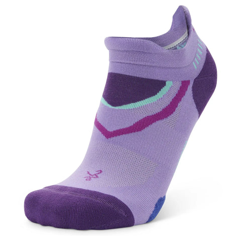 UltraGlide Running Socks, Lavender/Charged Purple