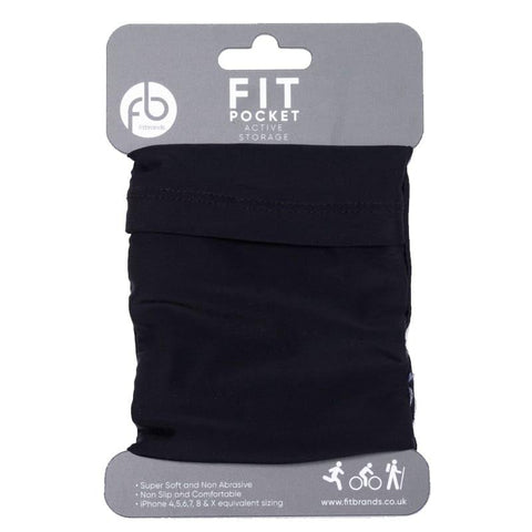 Fit Pocket – PR Wrist Pocket – Black - Balega